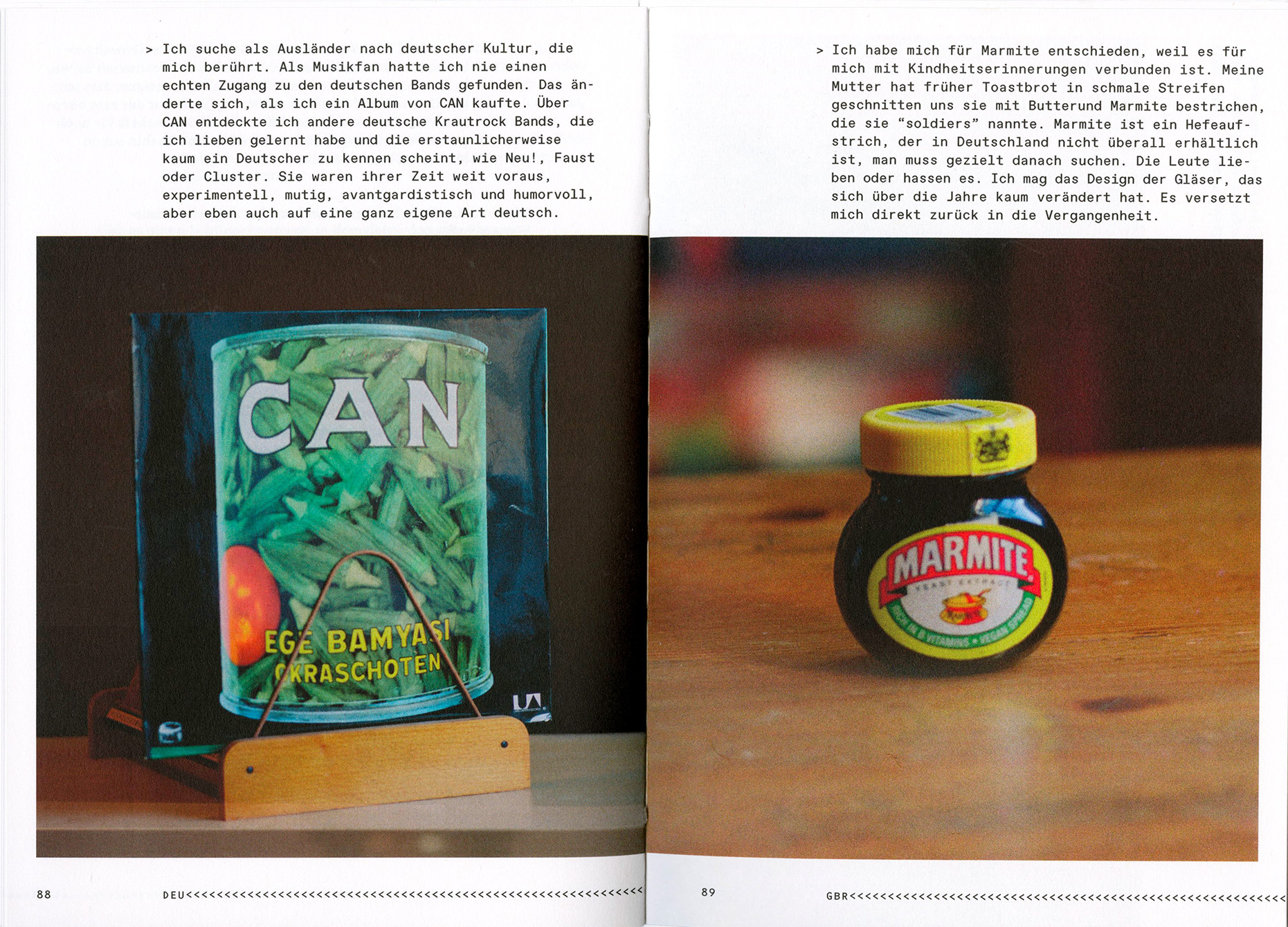 Spread from Homelands.