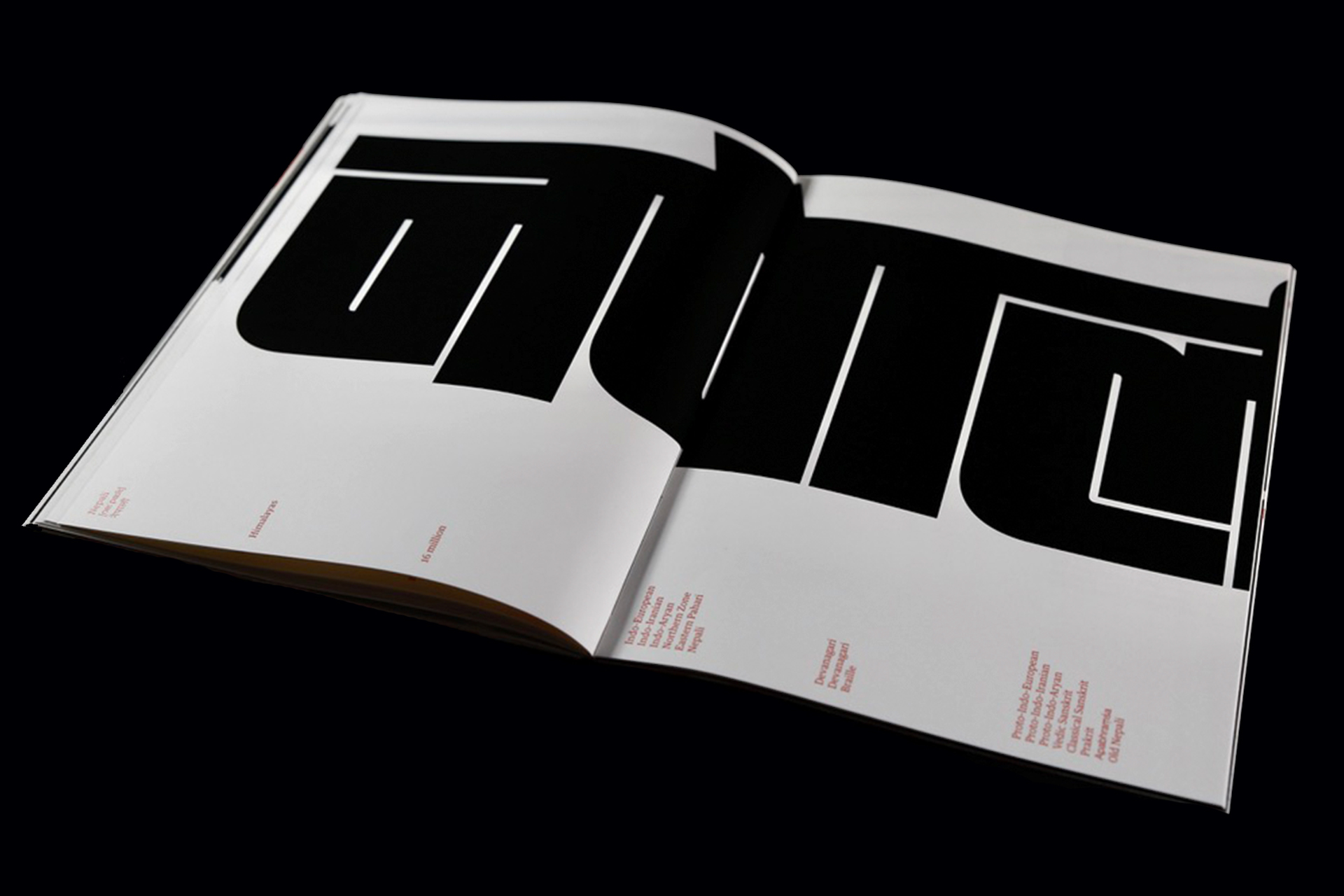 Roots and origins spread from the Fit Devanagari magazine.